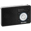 TechniSat DigitRadio 1 A 0100/4997 Digitalradio, DAB+/UKW, RDS, 40 Senderspeicher, ASA-Warnfunktion, Schwarz/Silber