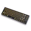 Ducky One 3 Hot-Swap Barebone SF Gaming-Tastatur USB US-Englisch Schwarz