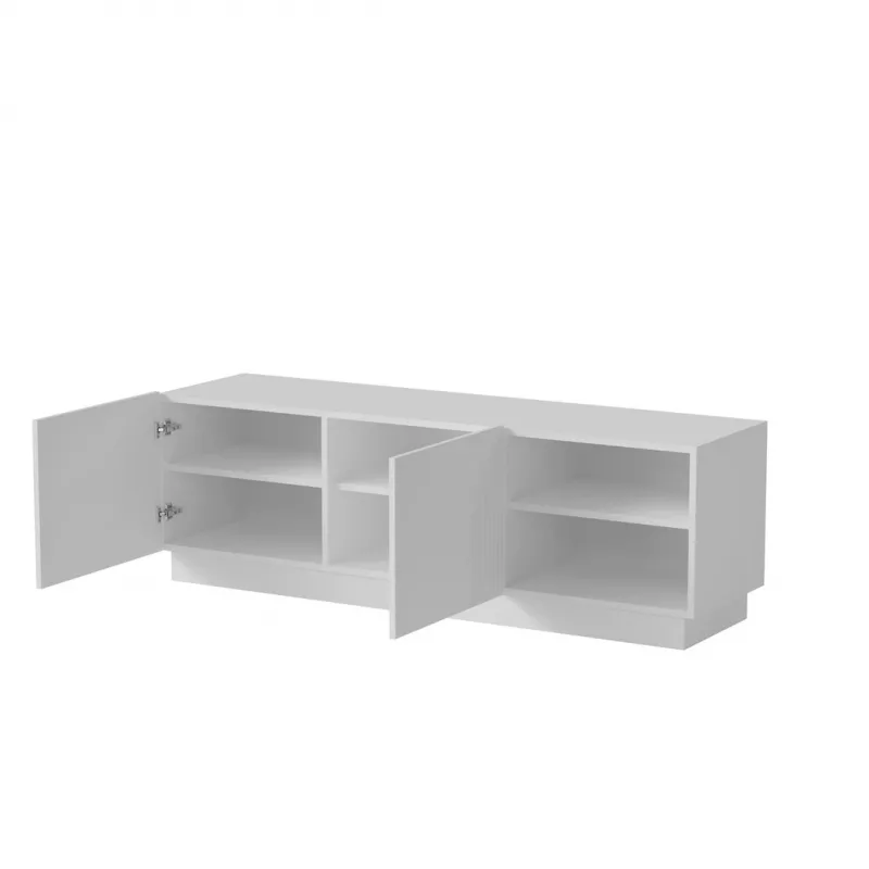 TV-Schrank cama meble LIVERTI 150x42x48 cm, weiß, Spanplattenplatte