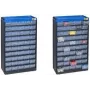 allit VarioPlus Pro 53/100 464660 Kleinteilemagazin, Blau/Schwarz