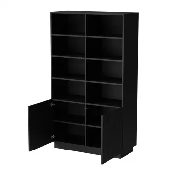 Cama LIVERTI shelving unit 100x42x171 Schwarz