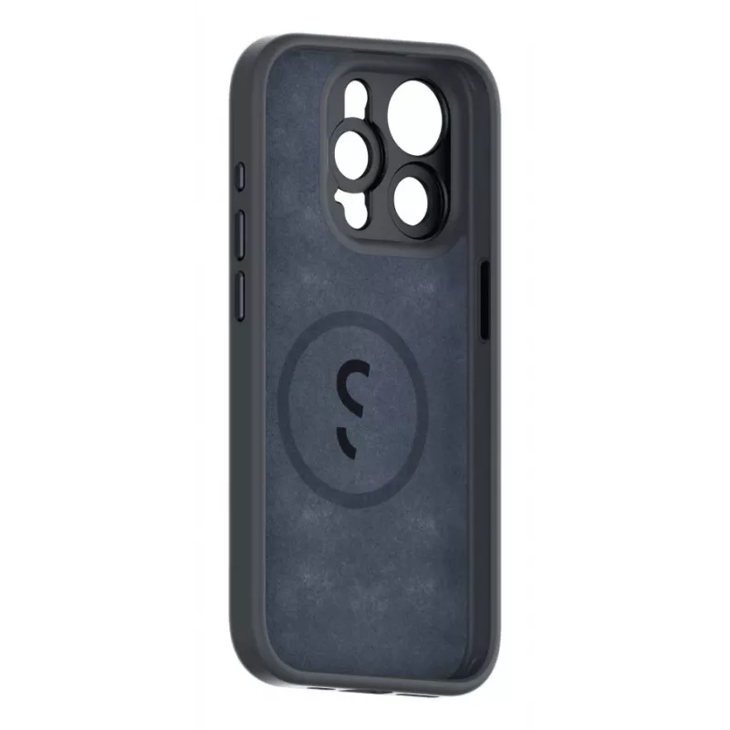 ShiftCam AC-CA-15PL-CH-EF Kamera-Case mit Objektivhalterung für iPhone 15 Plus, veganes Leder, MagSafe-kompatibel