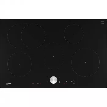 Neff N 90 Schwarz Einbau 80 cm Induktionskochfeld mit 5 Zonen