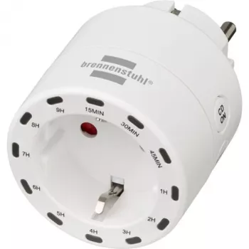 Timer Brennenstuhl 1506130 Analog Weiß 230V 13A