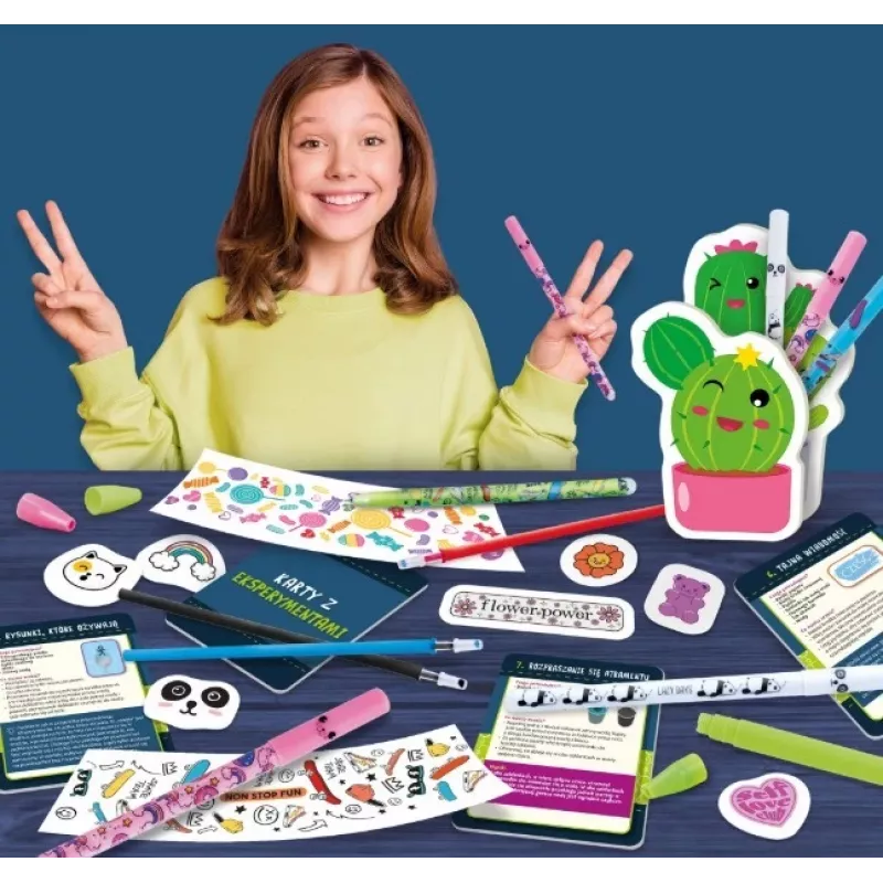 Stiftset Liscianigiochi IM A Genius 304-PL107988 — Lernmarker- und Stiftset für Kinder