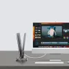 Gravity-Halterständer für MacBook grau