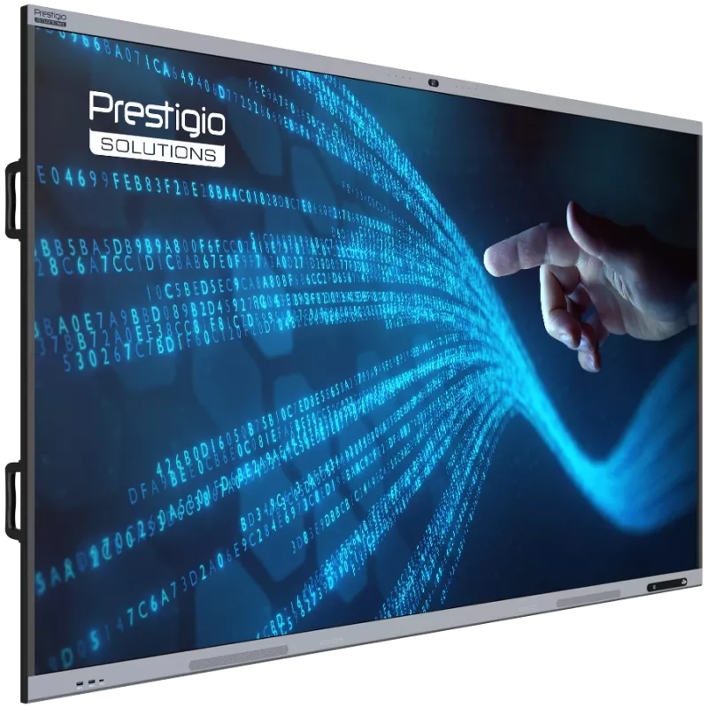 Interaktives Multiboard 86 Zoll Prestigio Solutions Multiboard 86'' Light+ Gen 2, Android 13, 16/128 GB, AI-Kamera