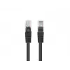 Lanberg PCU6-20CC-0200-BK Cat6 U/UTP Patchkabel, 2 m, Schwarz, 10 Stück