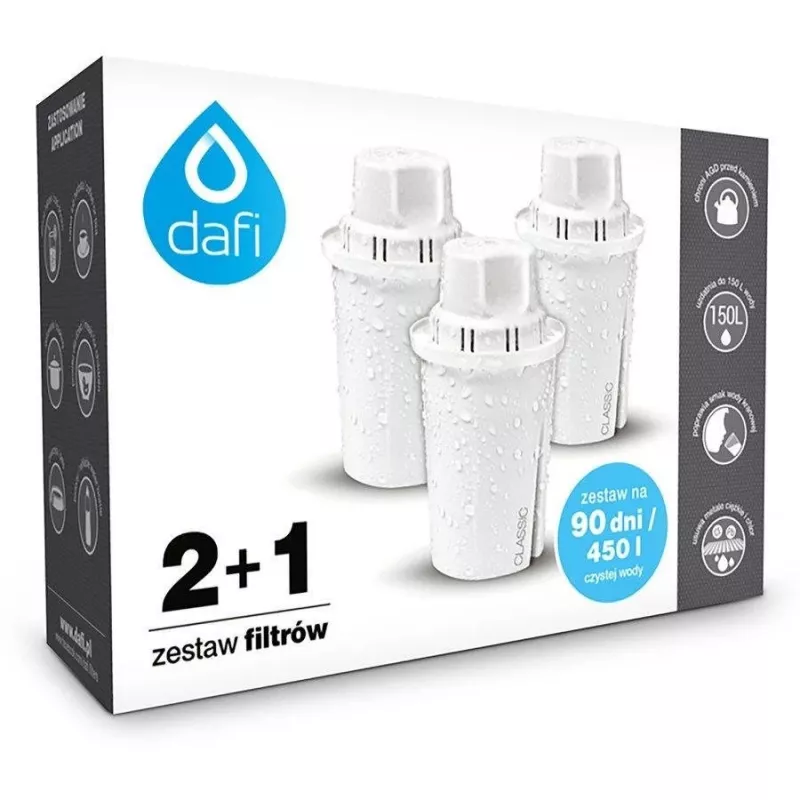 Dafi Classic 2+1 Filterkartuschen (Box)