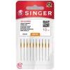 SINGER Nähmaschinennadeln N204511M1003 — Modell 2045 SZ12 BLST, 10er-Pack, Universal-Haushaltsnähnadeln