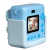 Denver KPC-1363BU Kinder-Sofortdruckkamera Dino mit Thermodrucker, 20 MP, Blau