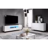 Cama Sideboard 2D REJA weiß glänzend/weiß glänzend
