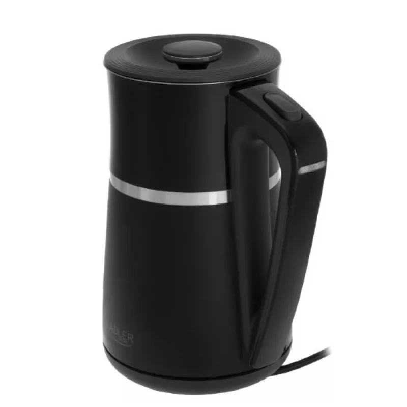 Elektrischer Wasserkocher Adler 1,7l 2200W schwarz