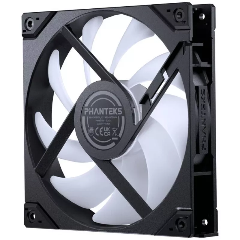 PHANTEKS Gehäuselüfter 140mm M25G2-140 D-RGB Reverse Blade PWM PH-F140M25R_G2_DBK01