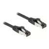 Netzwerkkabel DeLOCK 80572 RJ-45 Cat8.1 2 m Schwarz