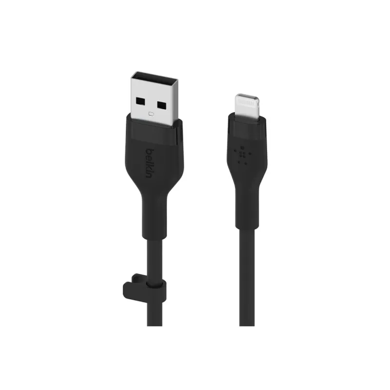 Belkin BOOST CHARGE Flex USB-A-auf-Lightning-Kabel CAA008BT1MBK, 1 m, Schwarz