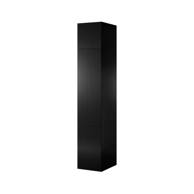 Kleiderschrank cama meble PAFOS 1D BASE 45×55.5×45 cm Schwarz matt, 1 Tür