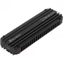 SSD-Gehäuse Silverstone MS12 Schwarz M.2