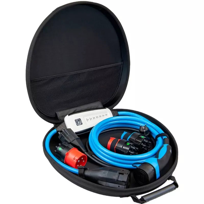 NRGkick Mobile Wallbox 32 A, 7,5 m, Set Optimal, mit Adapter und Tasche