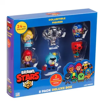 Brawl Stars S1 Figuren – 8er-Packung Deluxe-Box VER.B