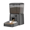 Oneisall PFD001 Pro Smarter Futterspender für Haustiere, Schwarz