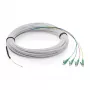 FTTH-Dropkabel DIGITUS DK-3904LCA-50-1 Singlemode 4 Fasern 4 LC/APC 50 m