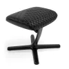 noblechairs Fußstütze 2, Echtleder, schwarz