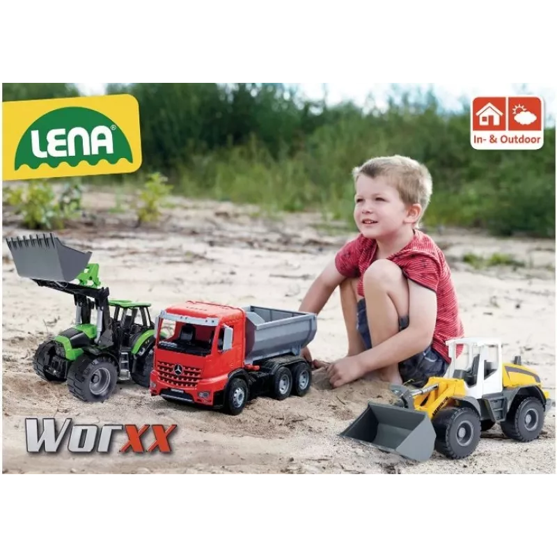 Lena WORXX Lader, Modell 04612EC, mehrfarbig, für Kinder ab 3 Jahren