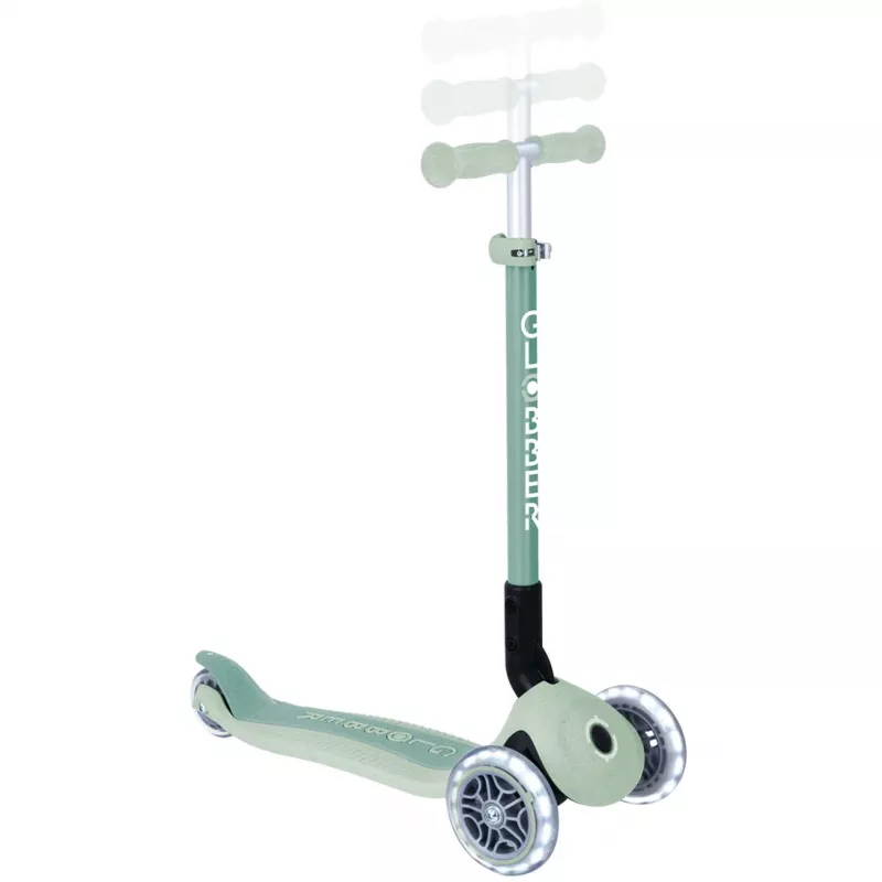 Primo Foldable Plus Lights Eco, Scooter Hellgrün