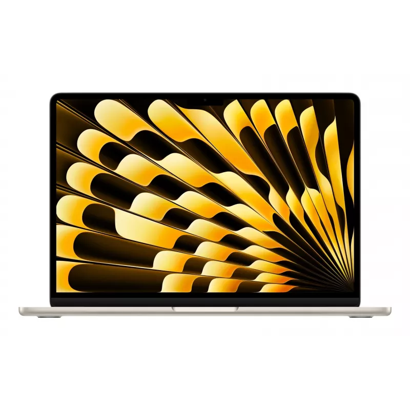 Apple MacBook Air 13 Zoll : M4 Chip mit 10-Core CPU und 10-Core GPU, 24 GB, 512 GB SSD – Starlight