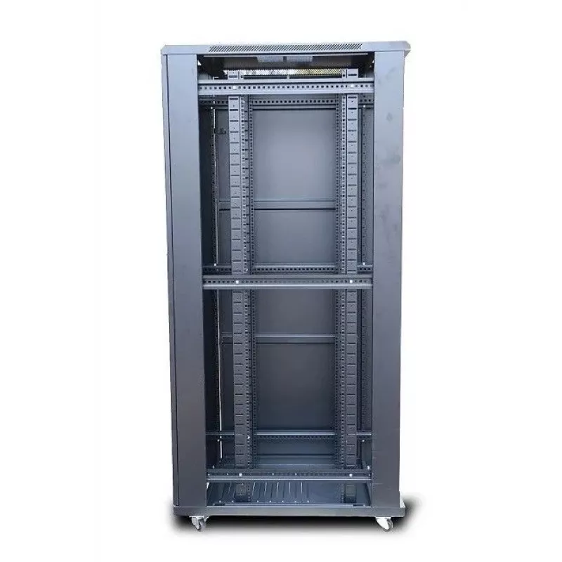 Freistehender Schrank Extralink 42U 800X800 STANDING RACKMOUNT CABINET SCHWARZ 1400 kg Kapazität