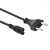 Maclean MCTV-809 Netzkabel EU-Stecker auf Figure-8 (C7), 1,5 m