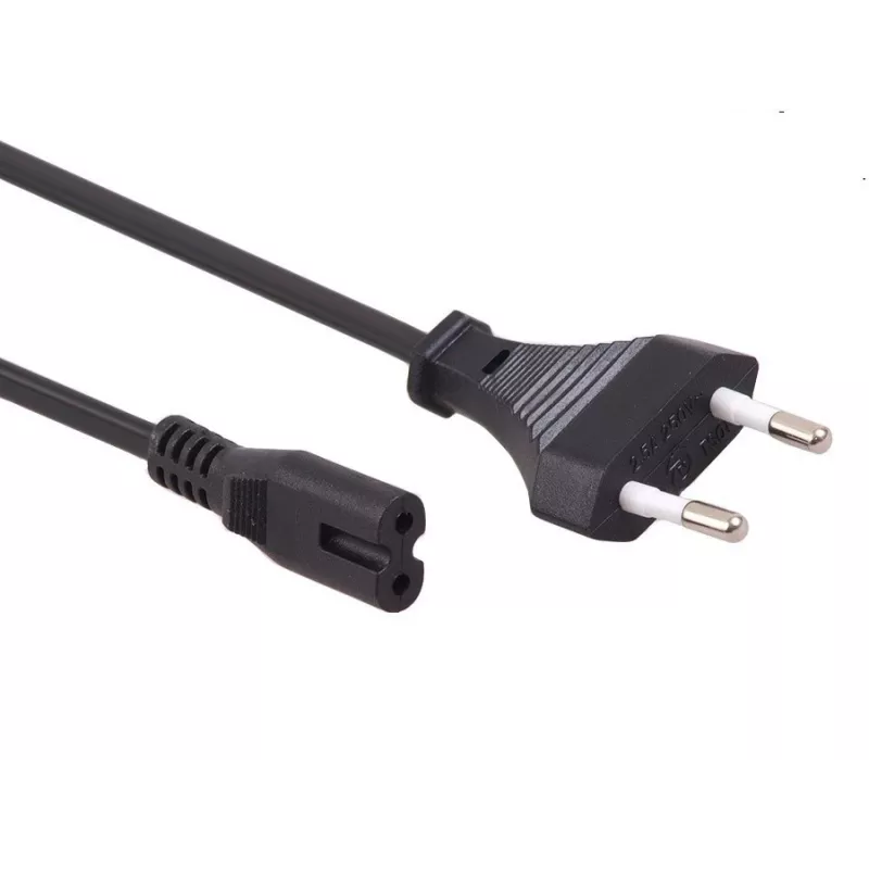 Maclean MCTV-809 Netzkabel EU-Stecker auf Figure-8 (C7), 1,5 m