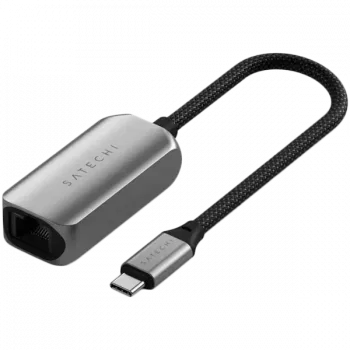 Satechi USB-C-Adapter (1x USB-C-Stecker 1x Gigabit LAN (1/2,5 Gbit/s)) ST-AE25M
