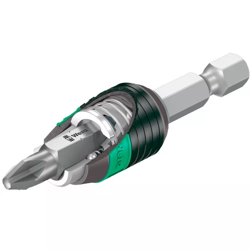 Wera 848/851/867/19 Metall-Spiralbohrer- und Bit-Set, 19-teilig