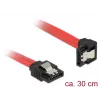 SATA-Kabel DeLOCK 83978 0,3 m SATA 7-Pin Schwarz Rot