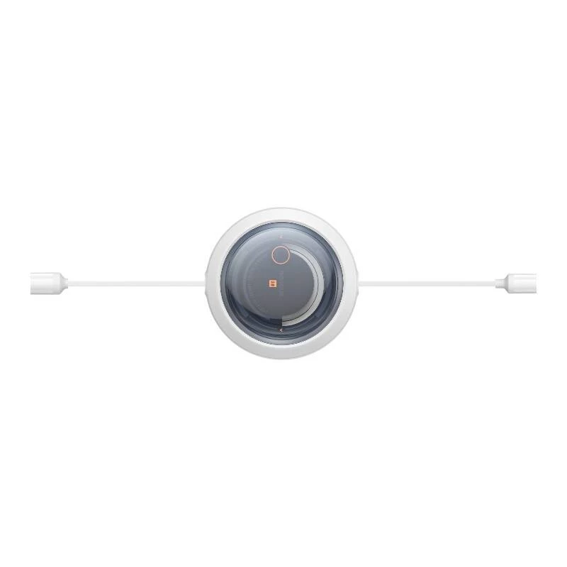 Schnellladekabel 3in1 Baseus Free2Draw USB-C auf USB-C/Lightning/Micro 100W, 1,1m (weiß)