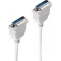 Serielles Kabel ShiverPeaks BS78020-3 Grau 3m DB-25