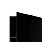 Kleiderschrank cama meble PAFOS 1D BASE 45×55.5×45 cm Schwarz matt, 1 Tür