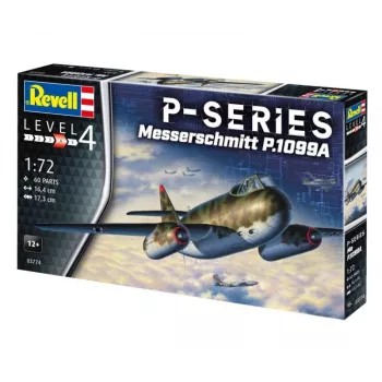 Plastikmodell Flugzeug REVELL Messerschmitt P.1099A-P-SER Maßstab 1/72