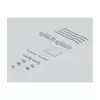 Patch Panel DeLOCK Keystone 4 Port Schwarz