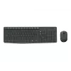 Logitech MK235 - Tastatur-Maus-Set - kabellos - 2,4 GHz - Portugiesisch