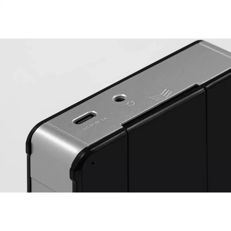 TechniSat DigitRadio 1 A 0100/4997 Digitalradio, DAB+/UKW, RDS, 40 Senderspeicher, ASA-Warnfunktion, Schwarz/Silber