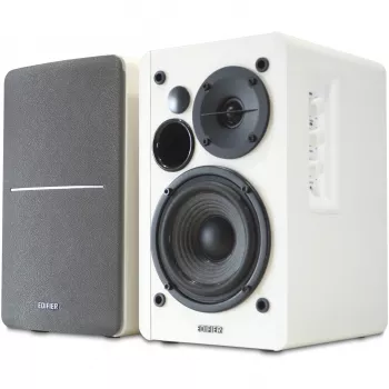 Edifier Active Speakers Studio R1280T 2.0 Weiß/Silber Einzelhandel - Aktivlautsprecher - Aktivlautsprecher
