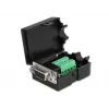 Drahtverbinder DeLOCK 66265 Sub-D 9 10-polige Klemmleiste Schwarz