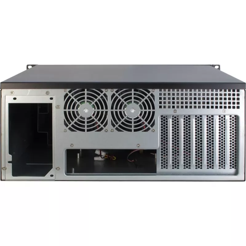 Servergehäuse Inter-Tech 4U-4098-S Rack Schwarz