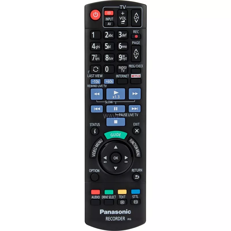 Panasonic DMR-BCT760 - 3D Blu-ray-Recorder mit TV-Tuner und HDD - Hochskalierung - Ethernet, Wi-Fi (DMR-BCT760AG)