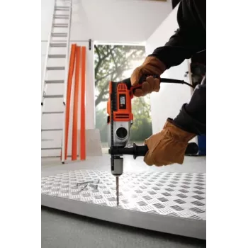 1100W 13mm BLACK+DECKER Schlagbohrmaschine