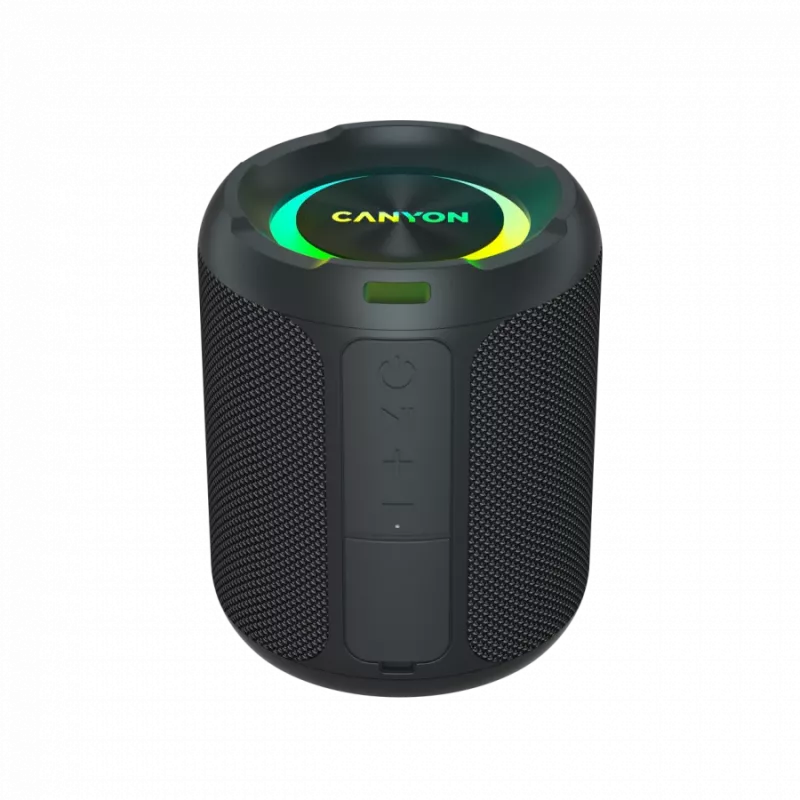 Tragbarer Lautsprecher CANYON OnMove 11 IPX6 TWS 20W EQ RGB Schwarz