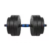REBEL ACTIVE Verstellbare Bitumen-Hantel mit Verbinder 1x20kg